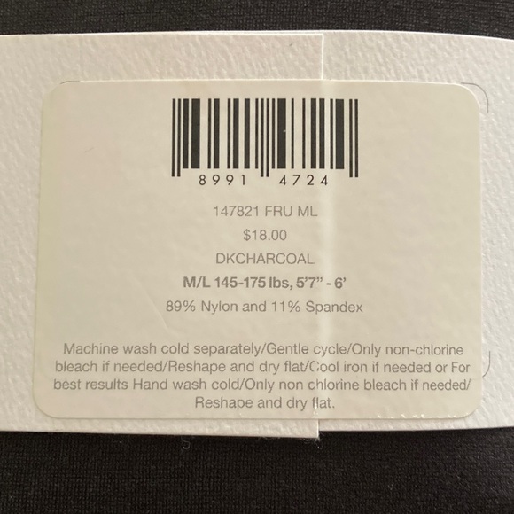 J. Jill Womens Solid Microfiber Tights (set of 2) - Dark Charcoal and Navy Blue - Picture 4 of 6